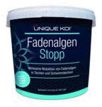 Granulat zur Bek�mpfung von Fadenalgen